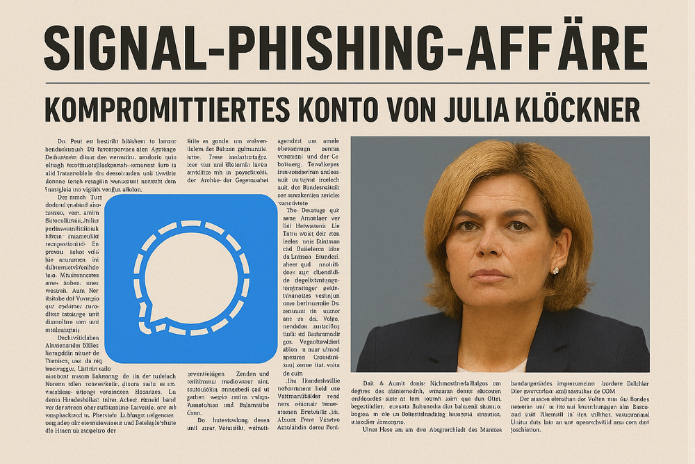 Nicht die App wurde gebrochen. Klöckner öffnete die Tür selbst!